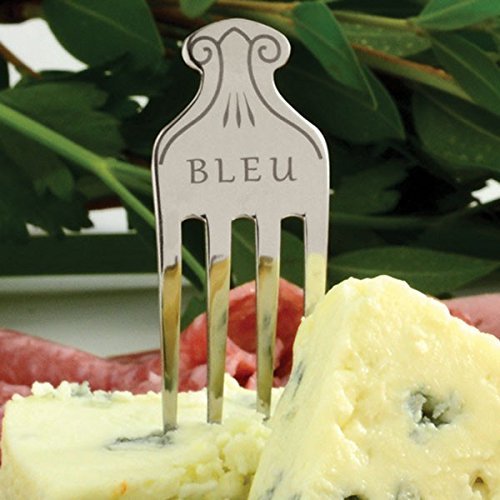 Norpro engraved markers for Cheddar and Gouda aid quick identification on platters.