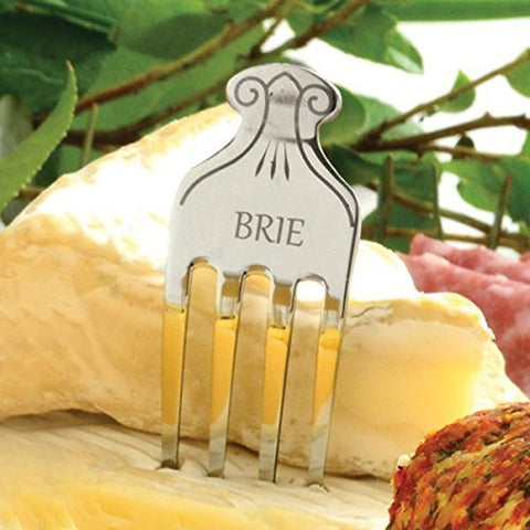 Norpro engraved markers for Swiss and Bleu enhance elegant cheese displays.