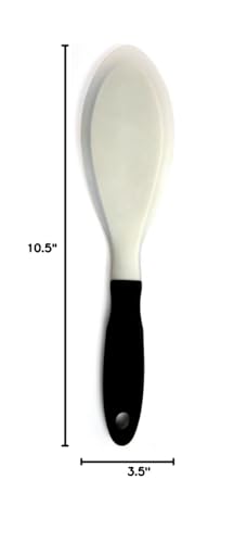 Norpro Grip EZ Spatula corner-friendly edge for reaching tight spots