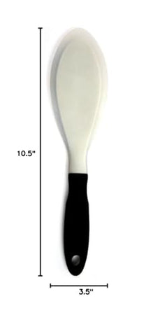 Norpro Grip EZ Spatula corner-friendly edge for reaching tight spots
