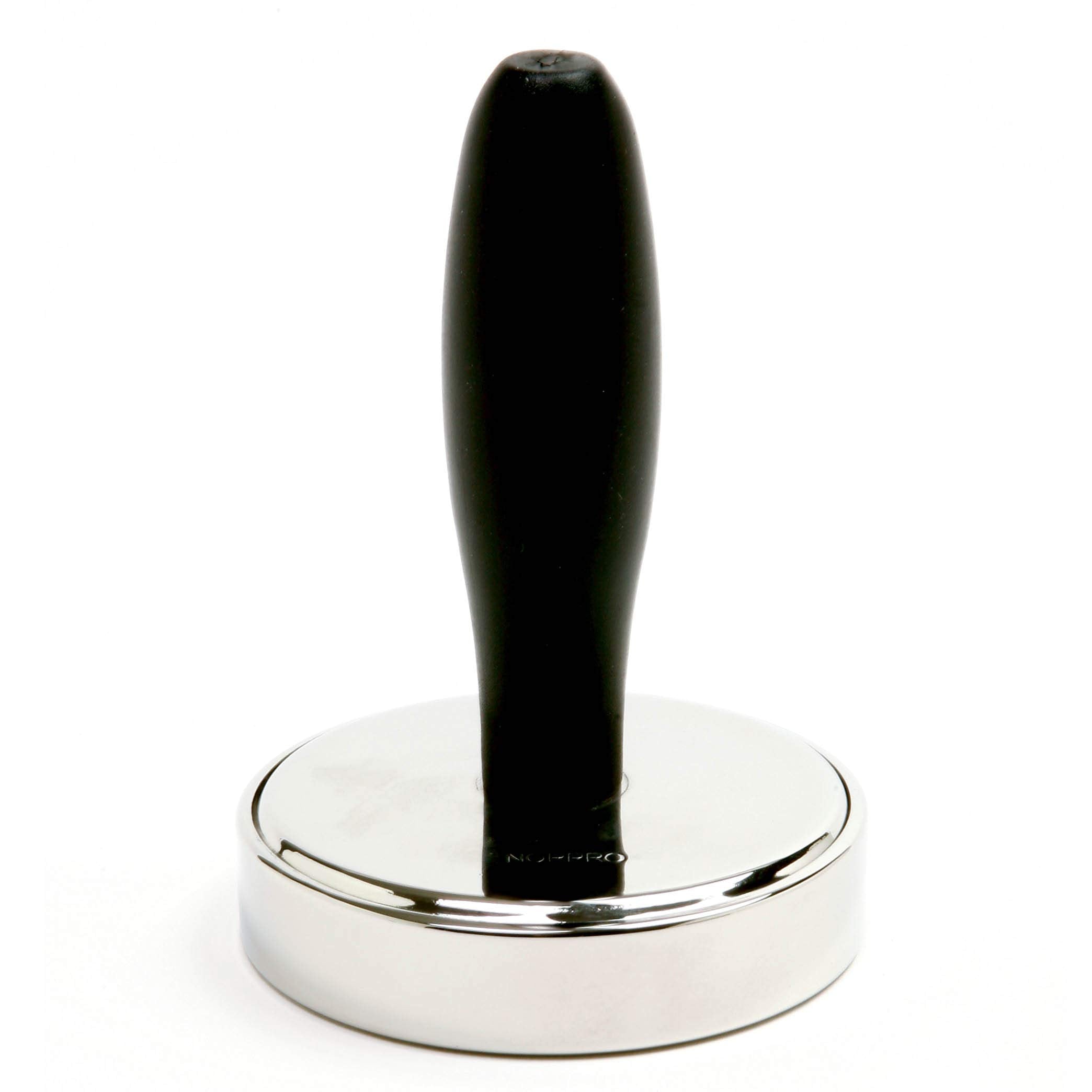 Norpro Grip-EZ stainless steel meat pounder vertical view for even cooking