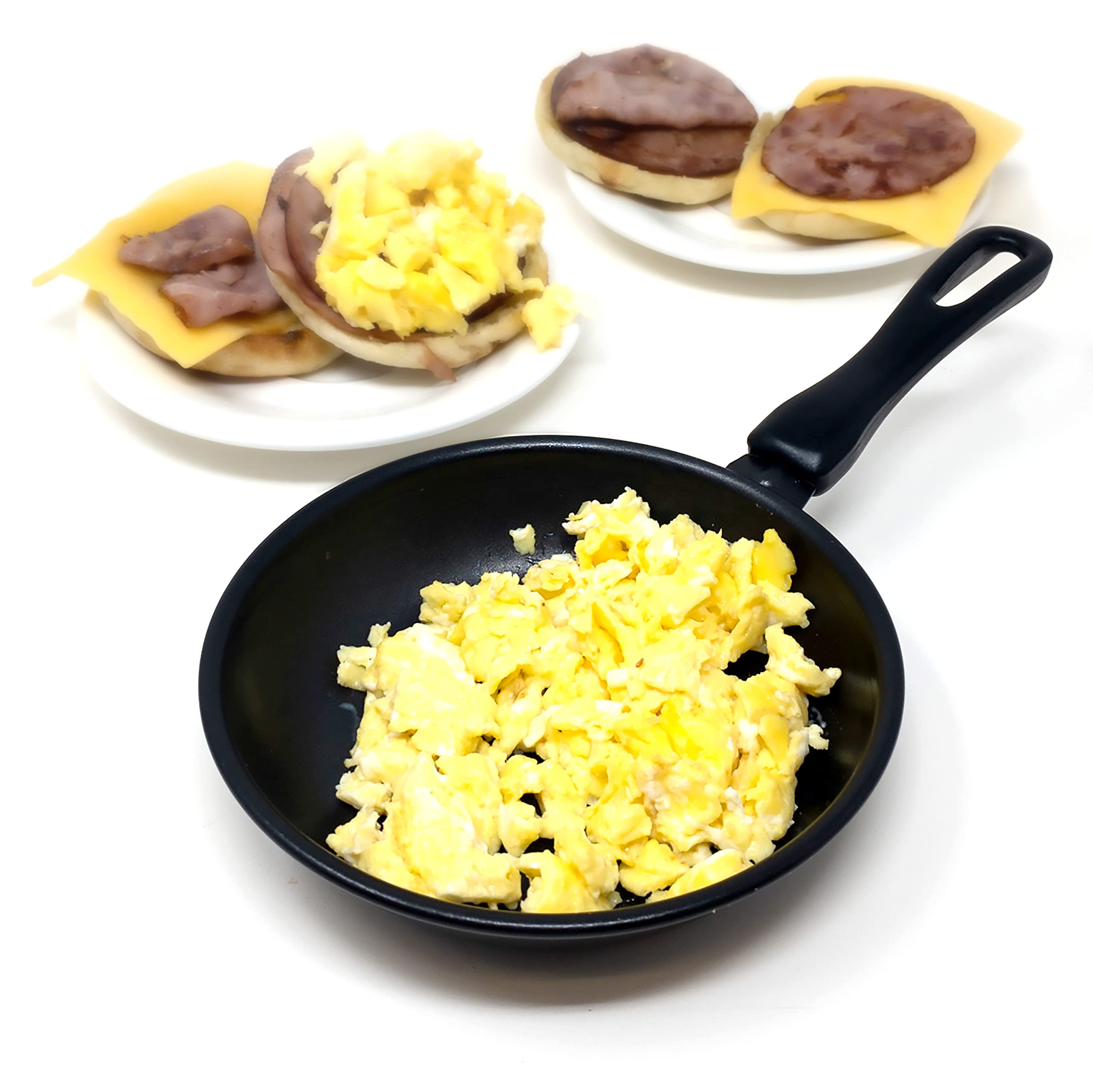 Norpro mini nonstick pan 6in nonstick coating promotes even cooking