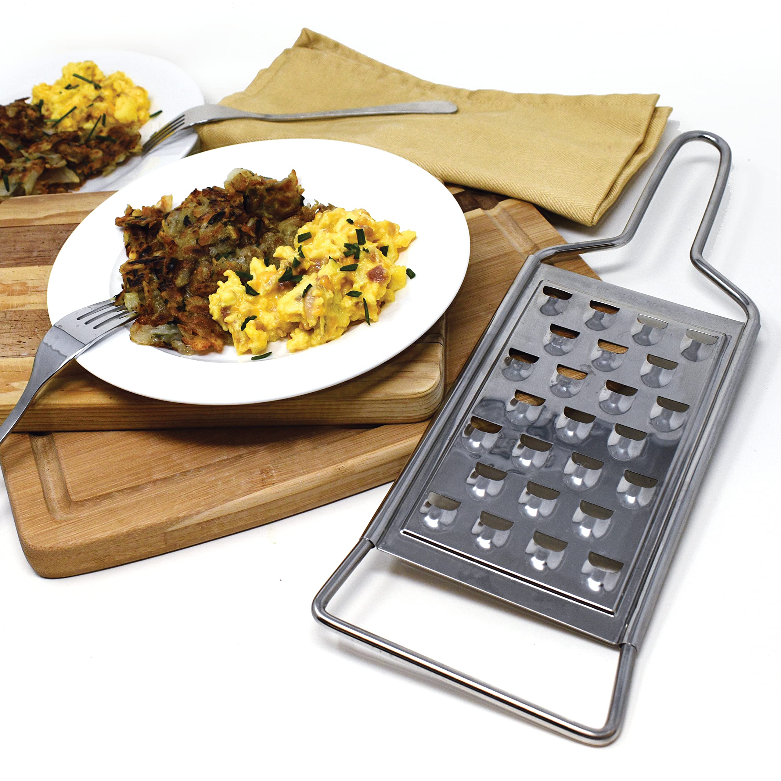 Compact 14x5 inch dimensions suit versatile prep in small spaces.