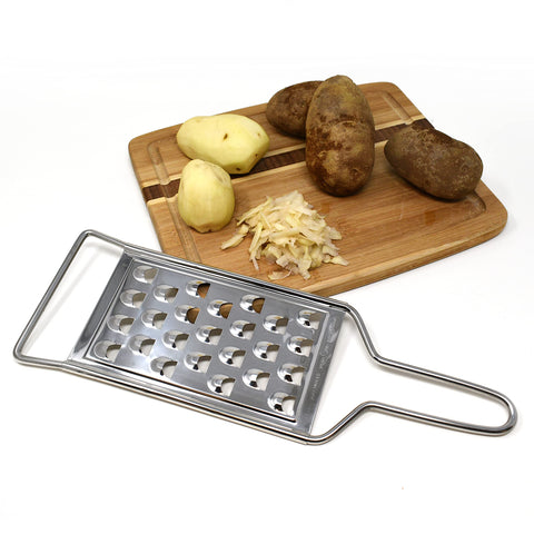 Silver Norpro grater in 1-pack ready for everyday kitchen tasks.
