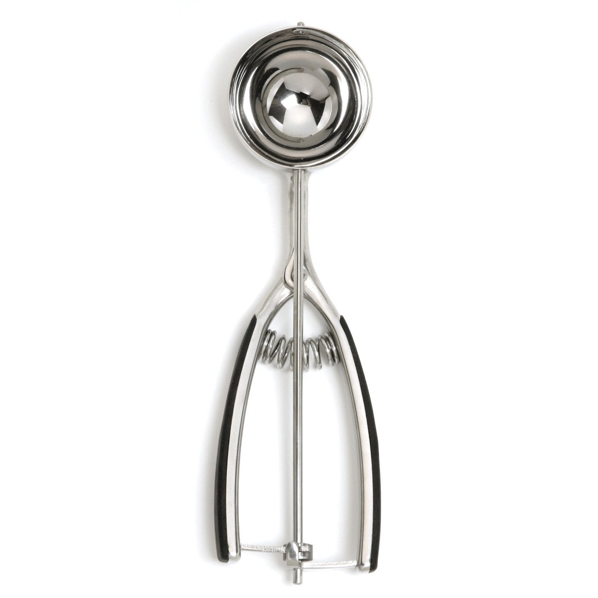 Norpro scoop with Santoprene handle for precise ice cream portions and smooth release
