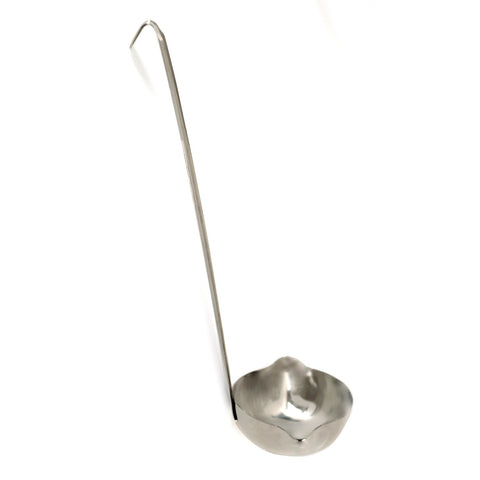 Norpro stainless steel canning ladle with 7 oz capacity for precise pouring.