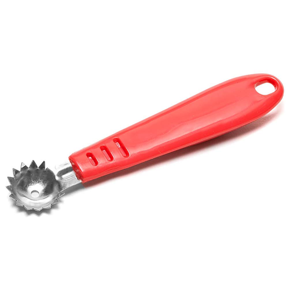 Norpro stem remover tool removing strawberry stems