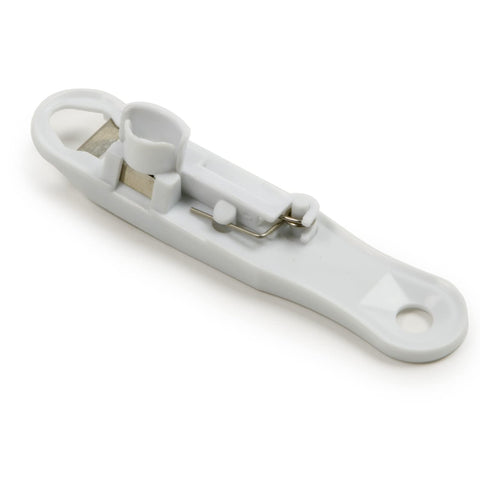 Norpro White French Bean Slicer top blade trims beans quickly for prep