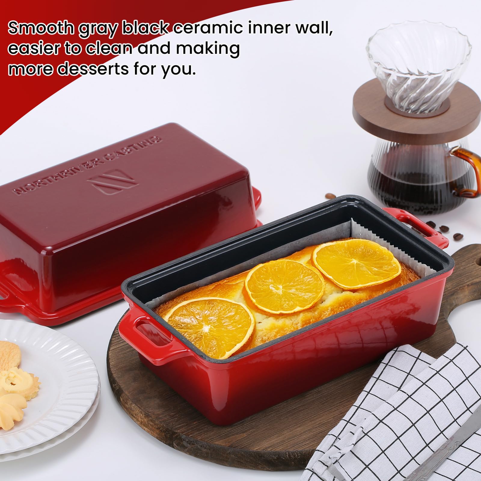 Northriver Casting gift-ready baking set is ideal for home bakers