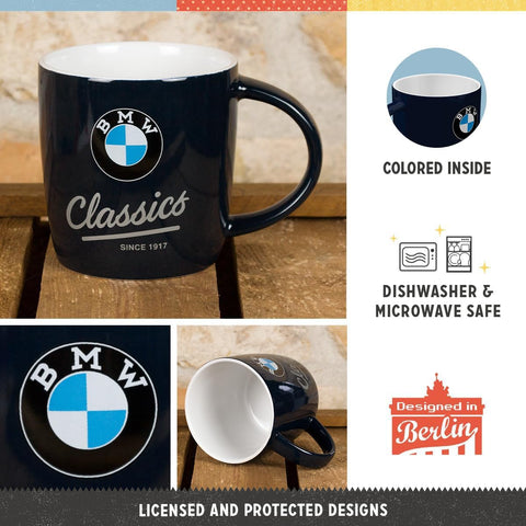 Nostalgic-Art BMW Classics mug handle close up comfortable grip