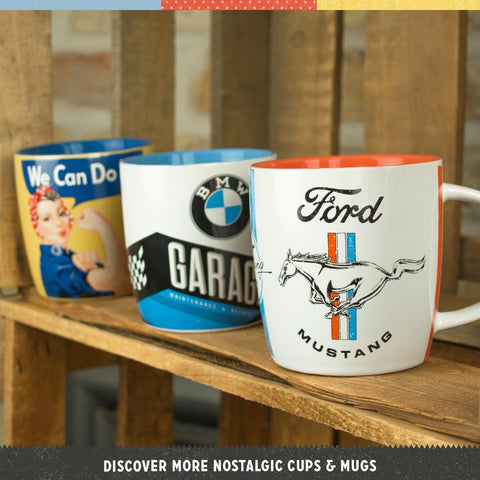 Nostalgic-Art BMW Classics mug packaging gift-ready presentation