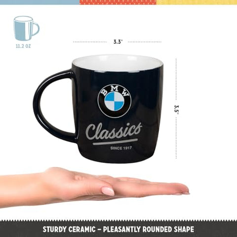 Nostalgic-Art BMW Classics mug side view with vivid retro print