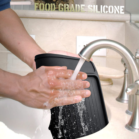 NOTSEK easy-clean tamping mat, dishwasher-safe for quick maintenance.