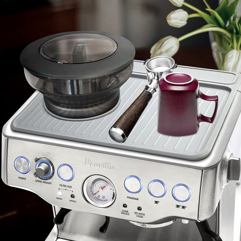 NOTSEK espresso tamper mat offers non-slip grip for Barista Touch/Express.
