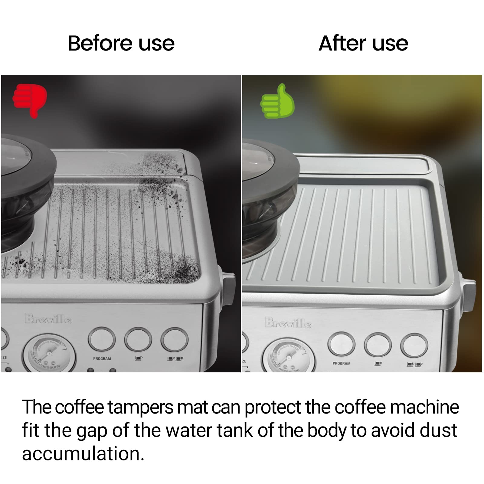 NOTSEK silicone mat is food-grade and odor-free for long-lasting use.