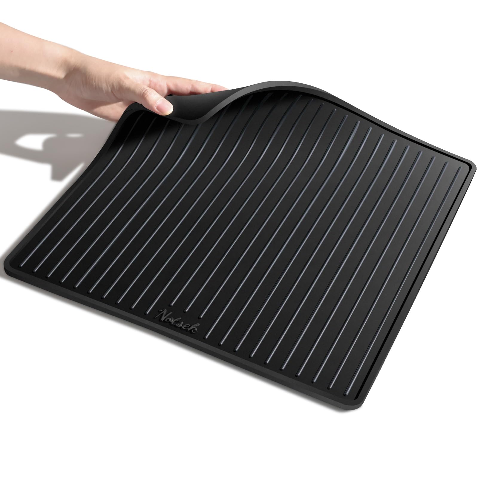 NOTSEK silicone mat for Breville 870/880, top view shows compact spill containment