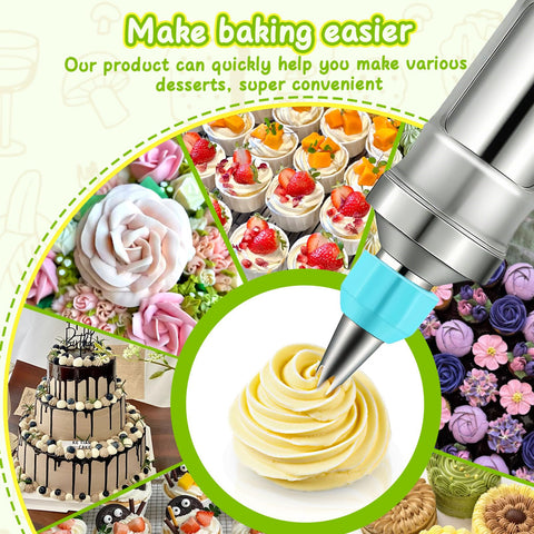 Novano silicone cupcake molds provide reusable, non-stick decorating surfaces