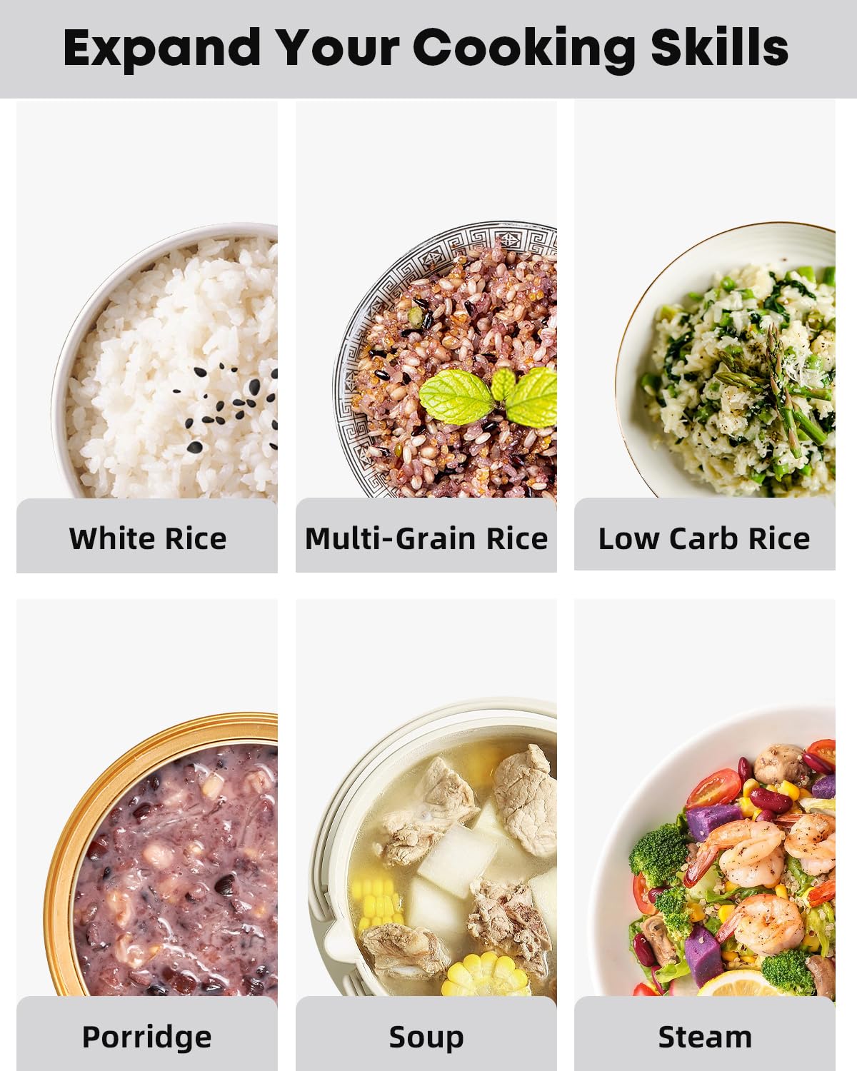 Novaspark 24-hour timer enables planned meals ahead of time