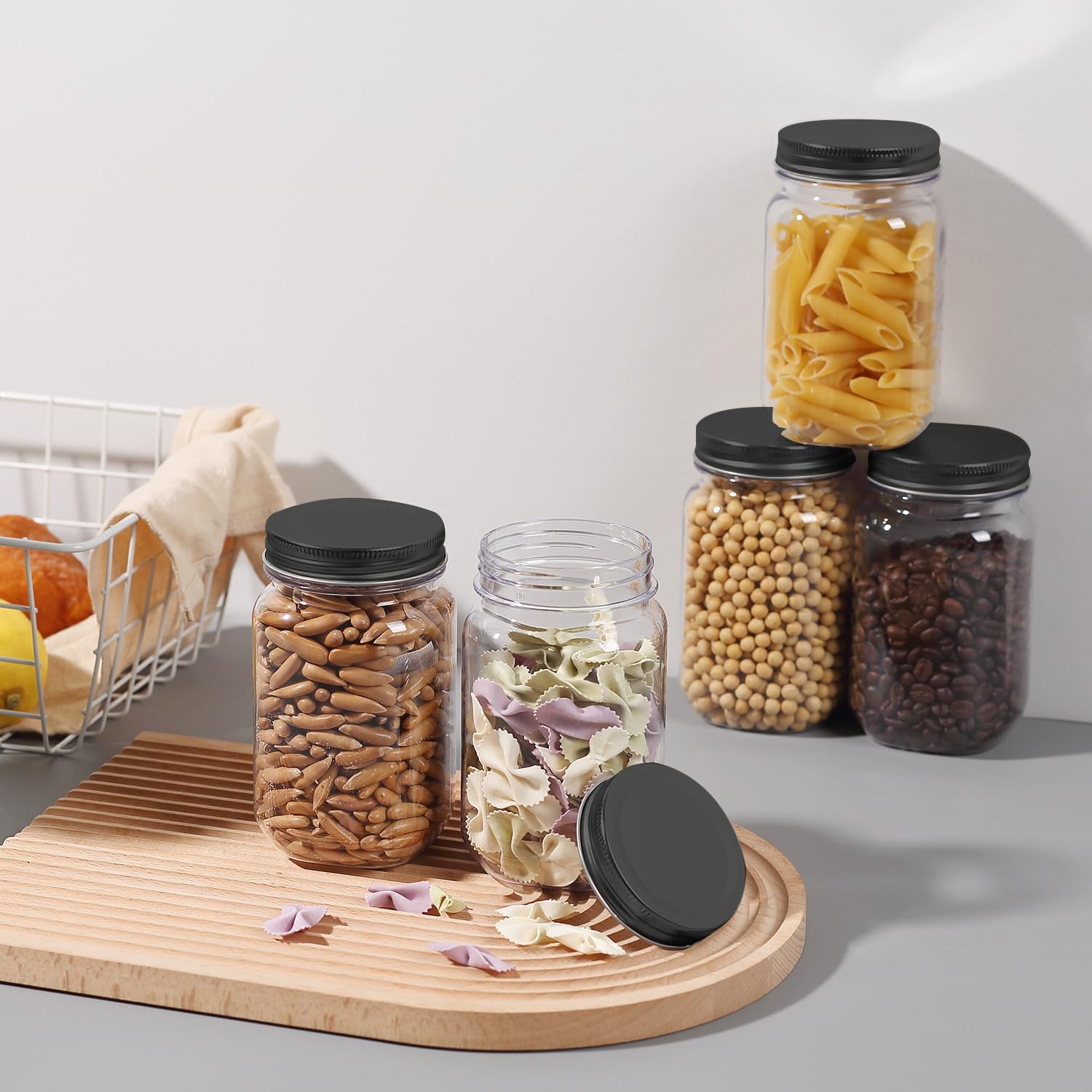 Novelinks easy-to-clean reusable jars for home crafts and gifting.