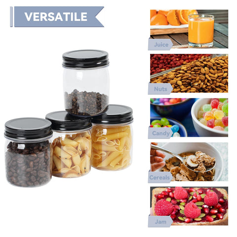 novelinks kitchen organization jar group shows versatile use in pantry, bath, and crafts.