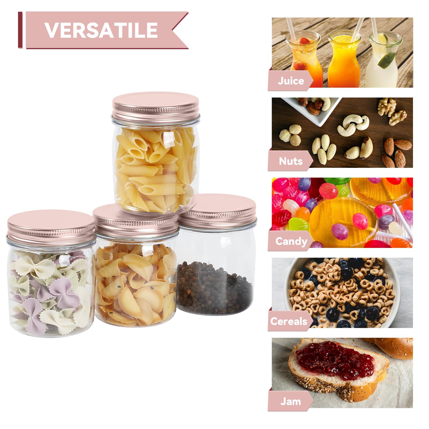 Novelinks portable jar is lightweight and travel-ready for on-the-go organization