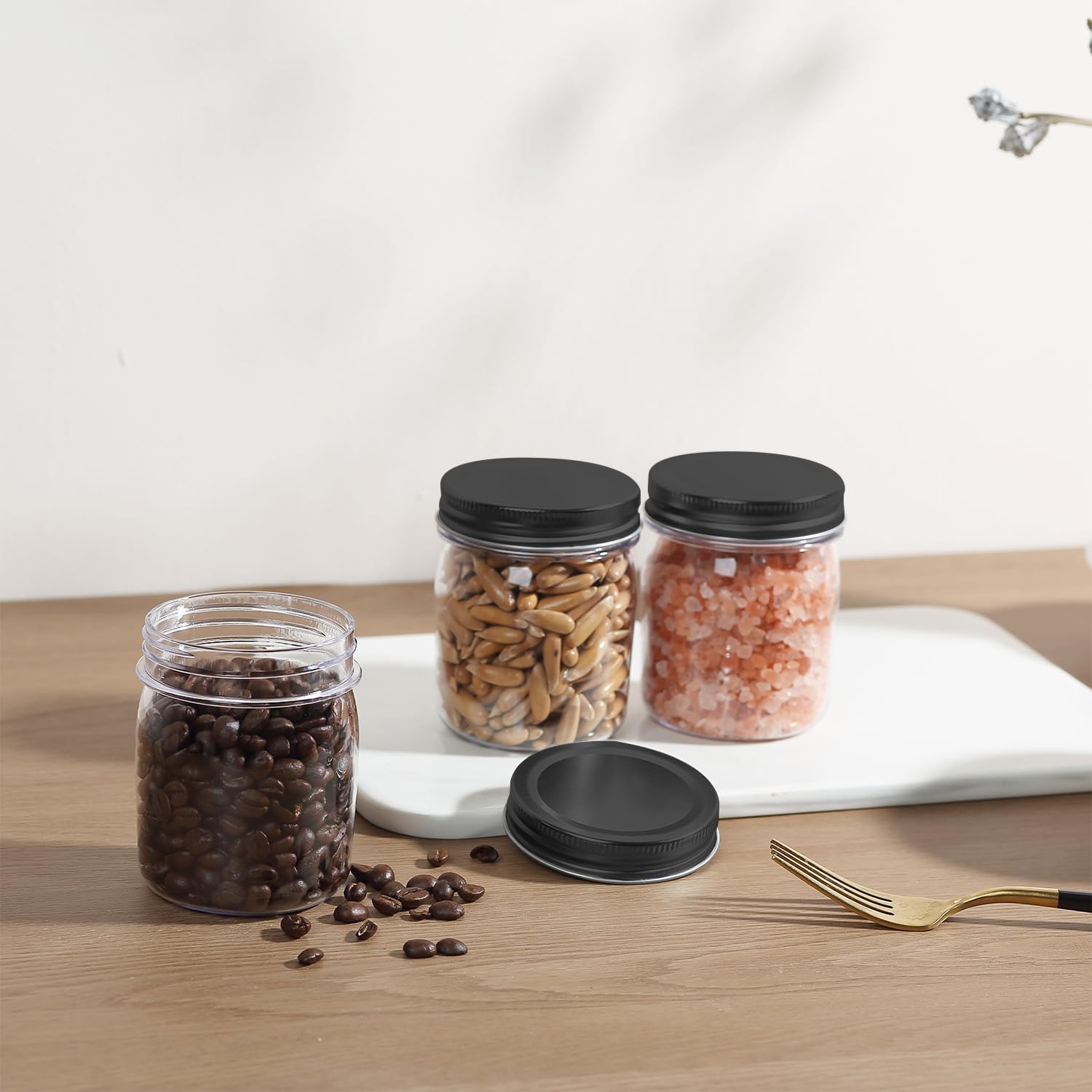 novelinks travel-friendly storage jar promotes portable organization on the go.