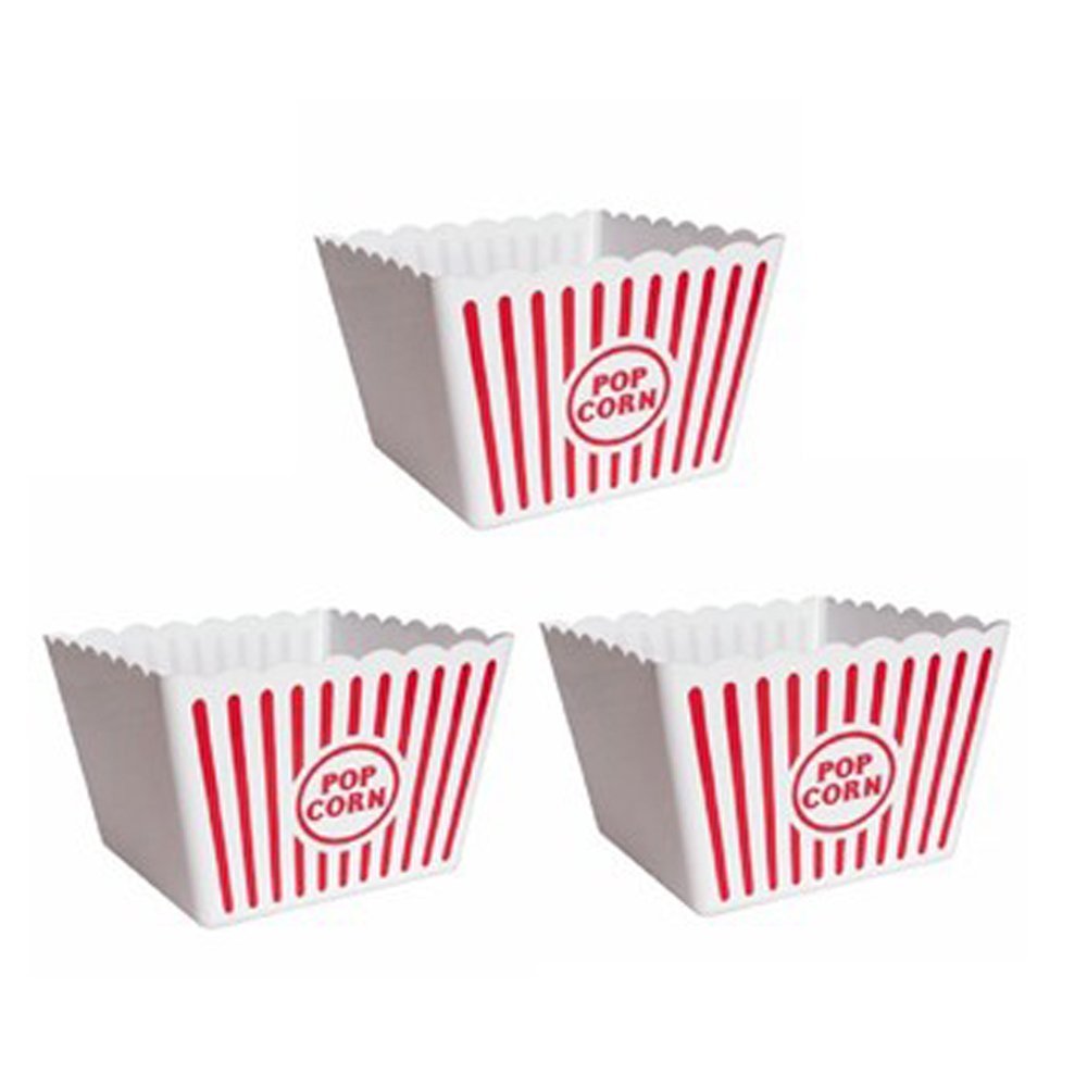 Novelty Place retro popcorn container ideal for parties and gatherings.
