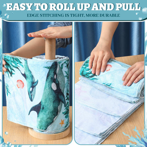 Noveread easy-care towels are machine washable and quick to refresh after use.