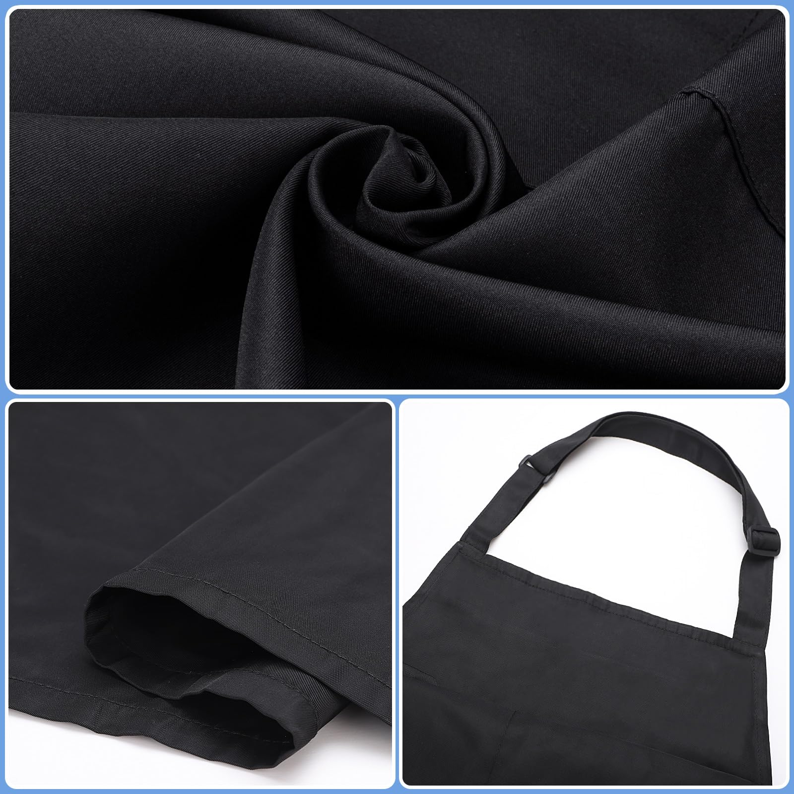 Chest and lower pockets organize phones, clips, scissors, and clippers efficiently.