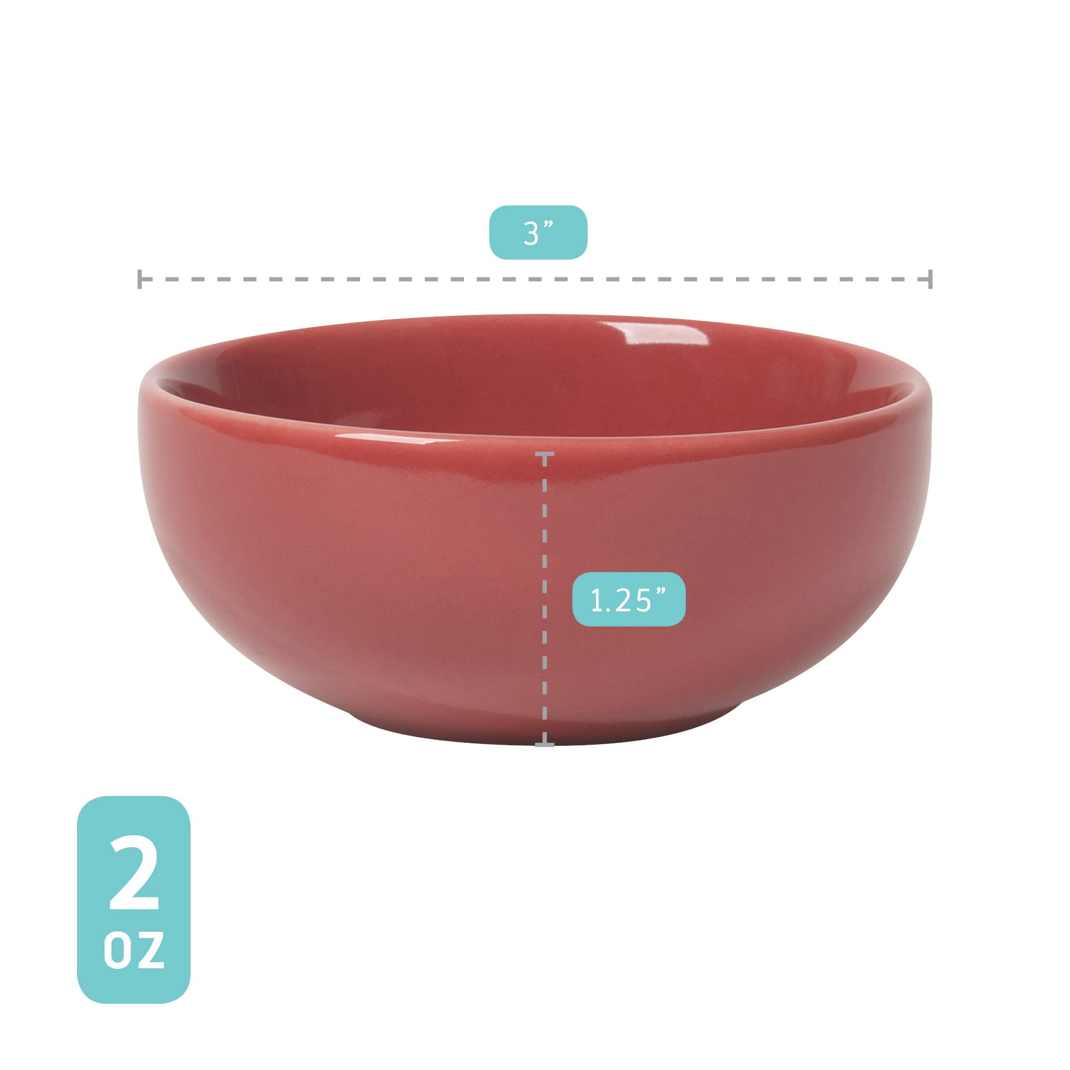 Now Designs Canyon pinch bowls stacked to show space-saving design.