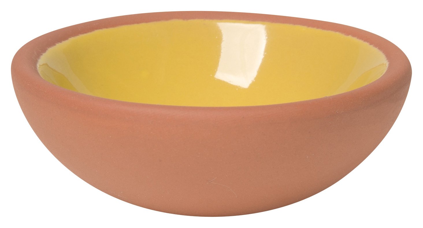 Now Designs pinch bowls used for condiments and tiny snacks on a table setting