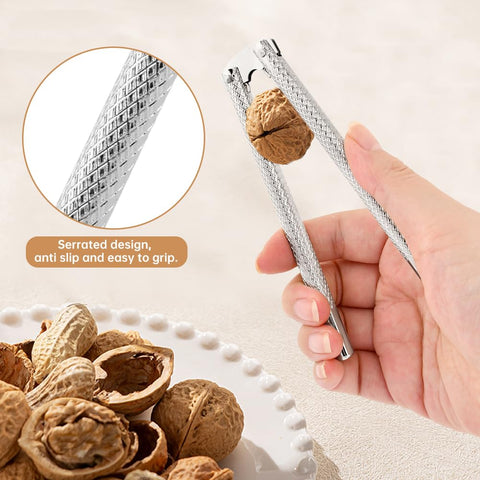 NOWHYX precision teeth grip nuts securely during cracking.