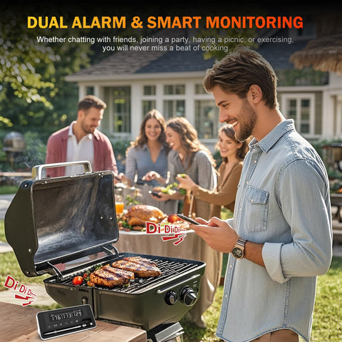 NoWoW dual-sensors give precise internal and ambient temperature readings