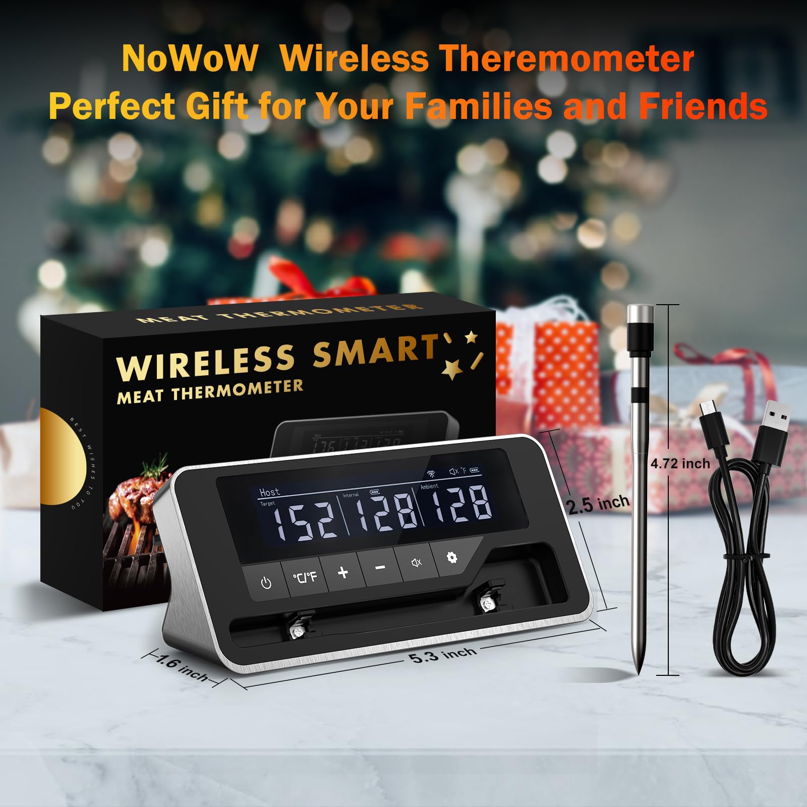 NoWoW Smart App lets you monitor remotely and customize alarms
