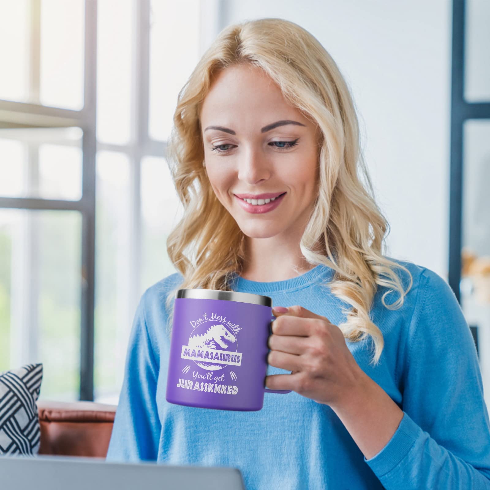 Perfect everyday mug for hot coffee or wine.