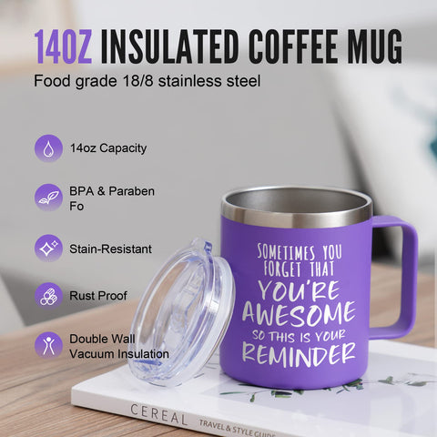 NOWWISH mug with ergonomic handle for comfortable, easy carrying.