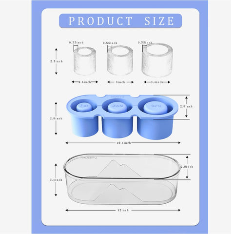 Noxetu easy-fill-release design lets you remove cubes without touching ice.