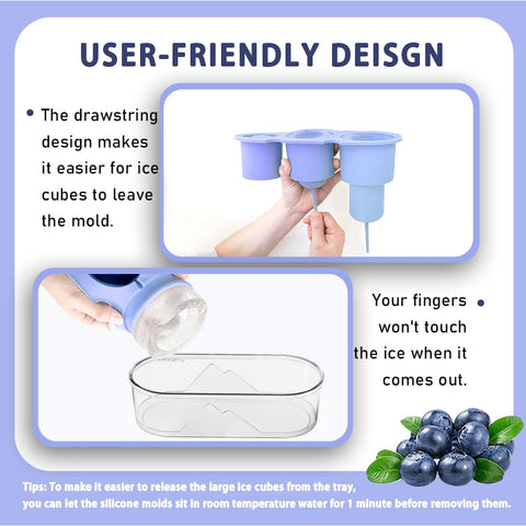 Noxetu food-grade silicone ensures safe, durable ice for daily use.