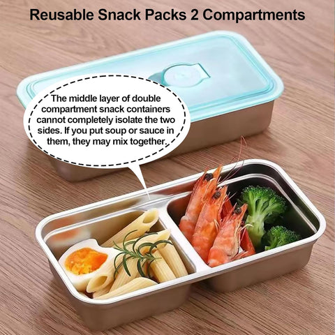 noxozoqm dishwasher-safe snack container simplifies cleanup after meals