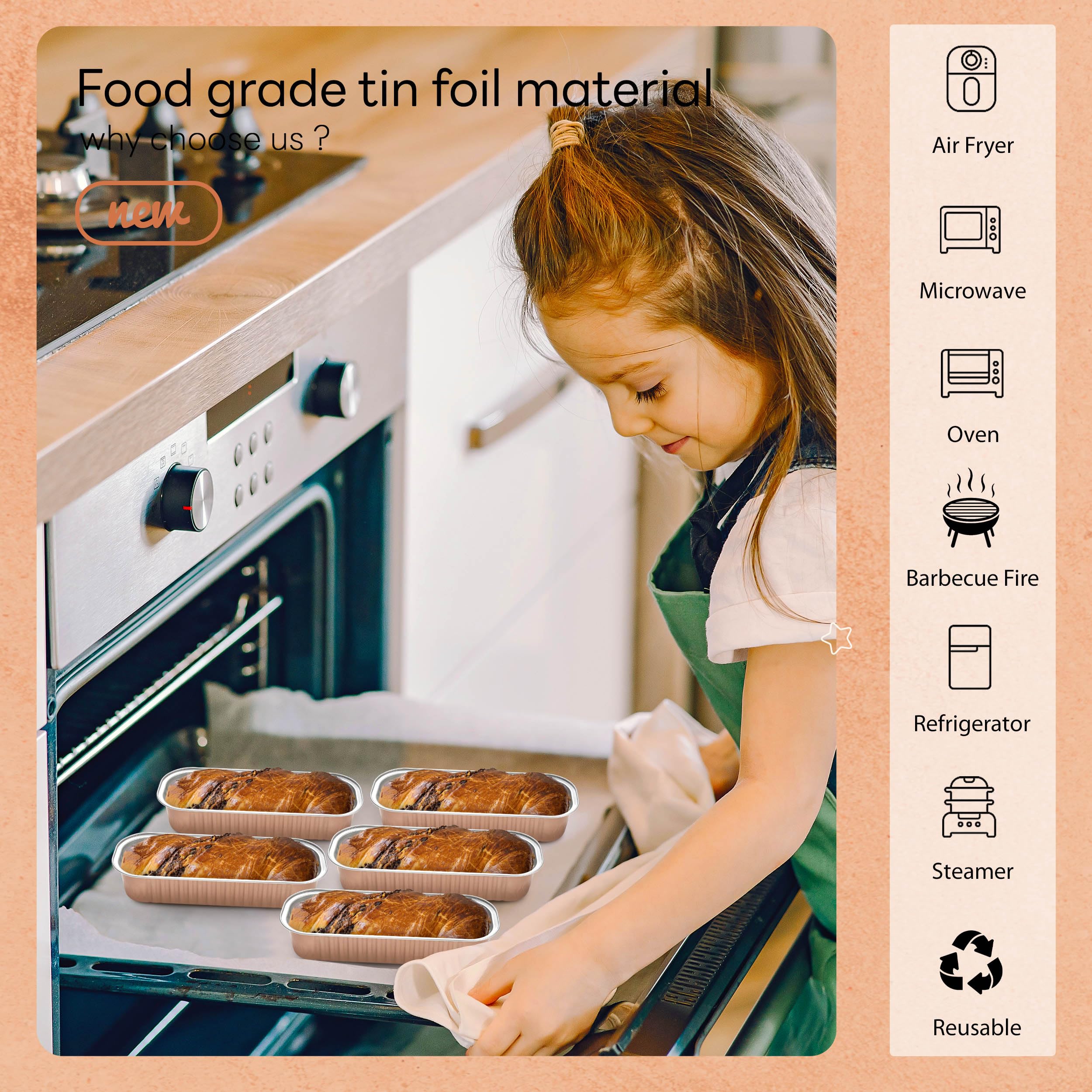 NPLUX disposable foil pans save time at parties while staying tidy.