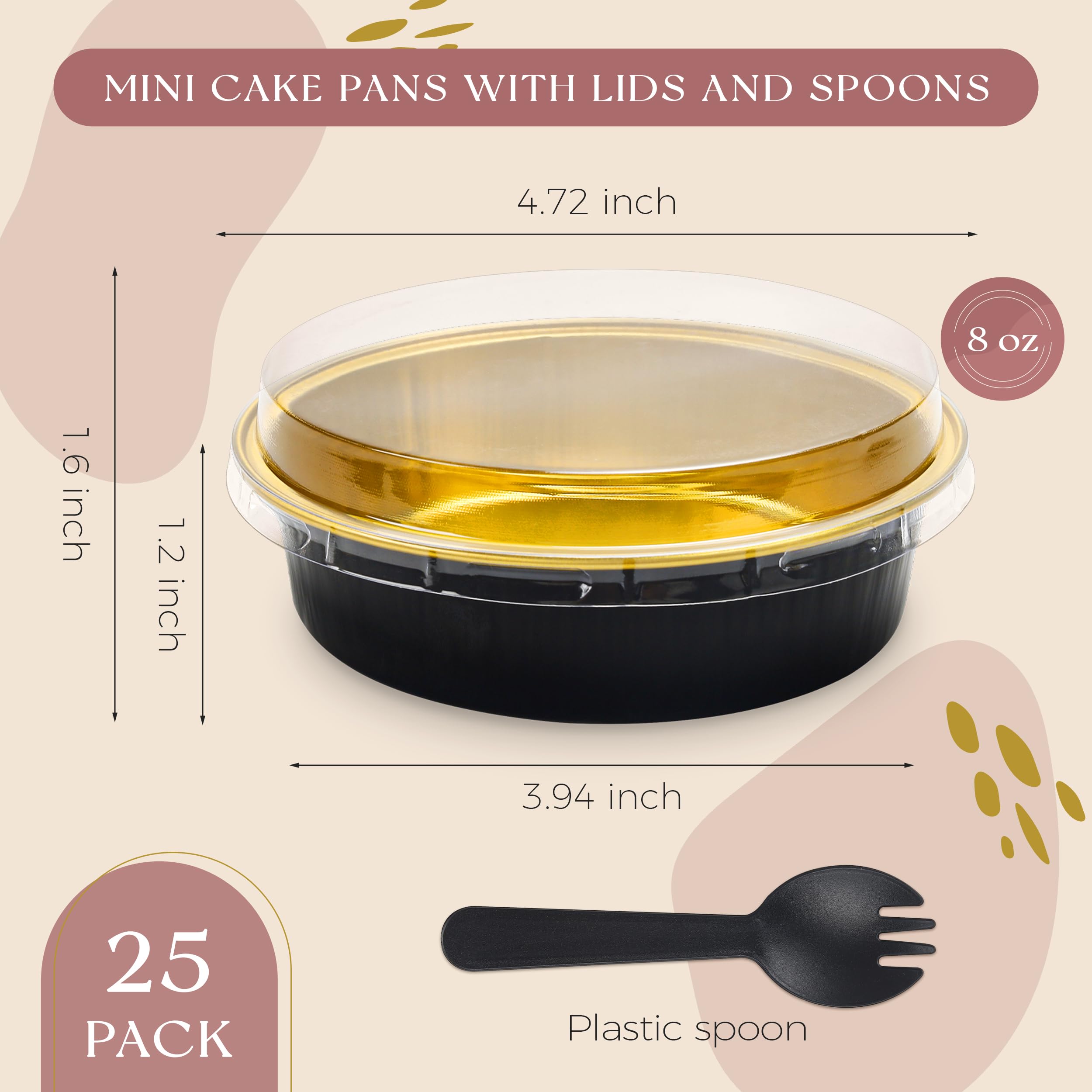 NPLUX disposable spoons included for easy servings