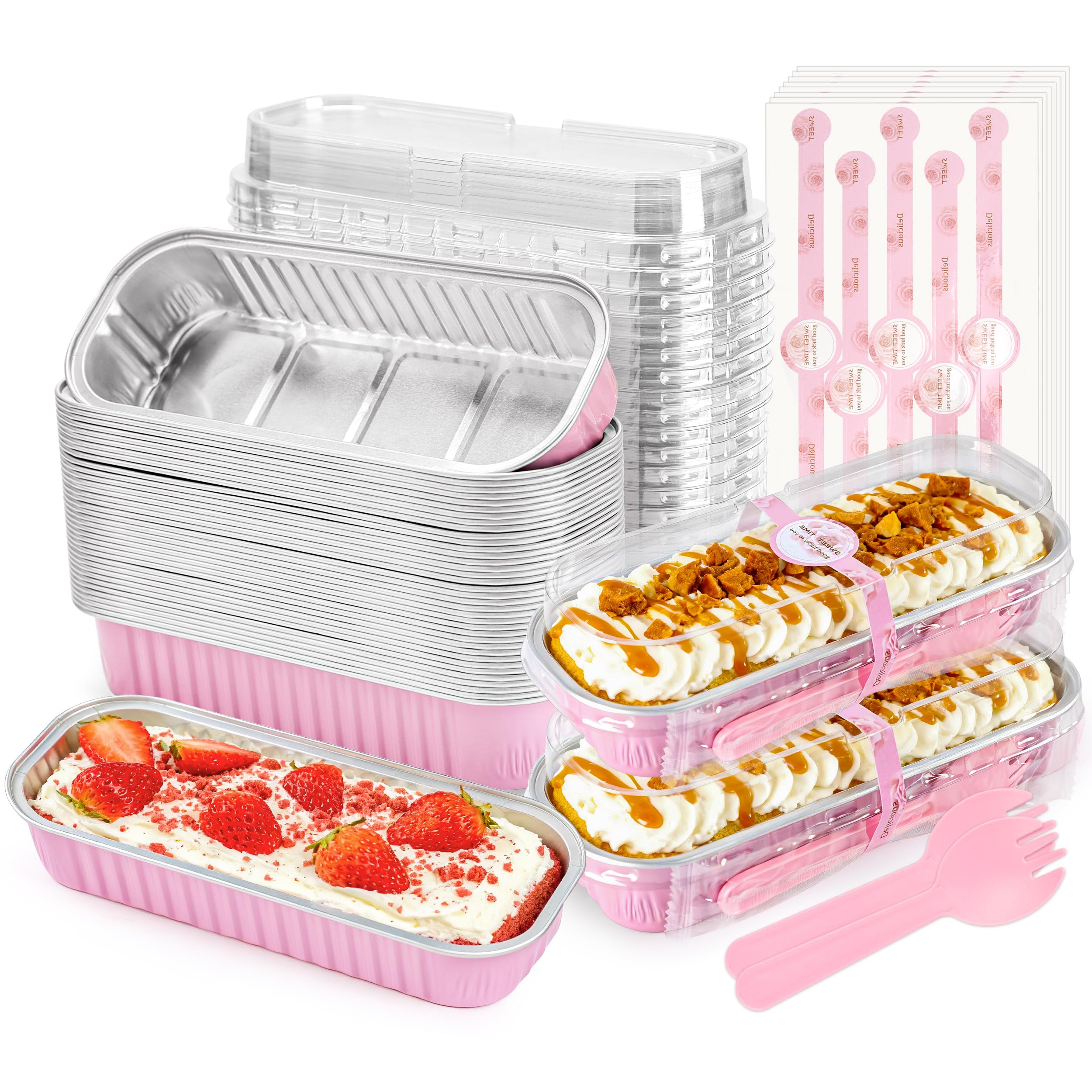NPLUX mini cake pan with lid illustrating perfect portion control for desserts