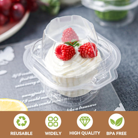 NPLUX PET plastic construction offers sturdy, durable, and clear visibility.