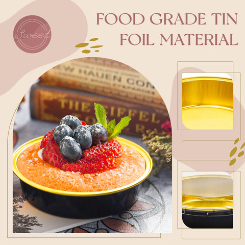 NPLUX stackable mini foil pans ideal for catering
