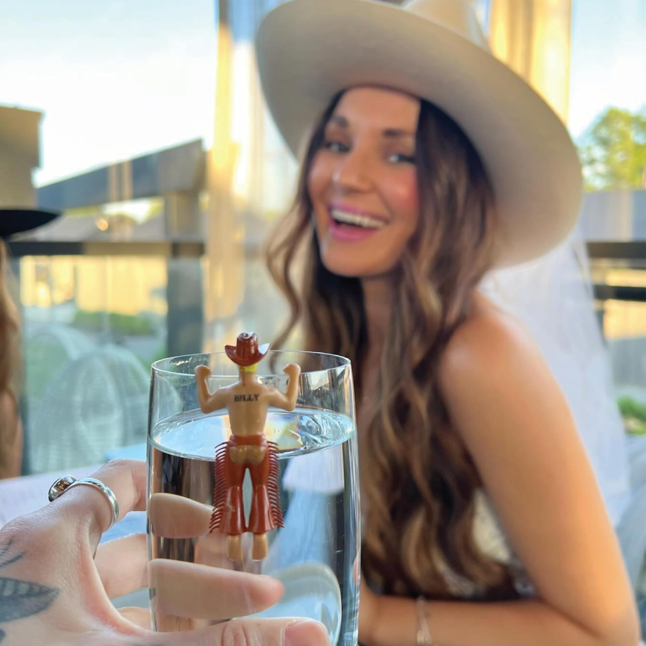 NPW 2.2-inch chaps provide quick identification for guests' drinks.