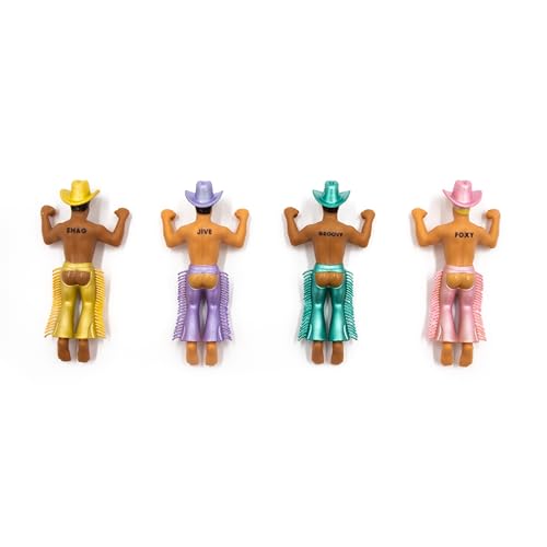 NPW Drinking Buddies disco cowboy charm Groovy, retro vibe for parties.