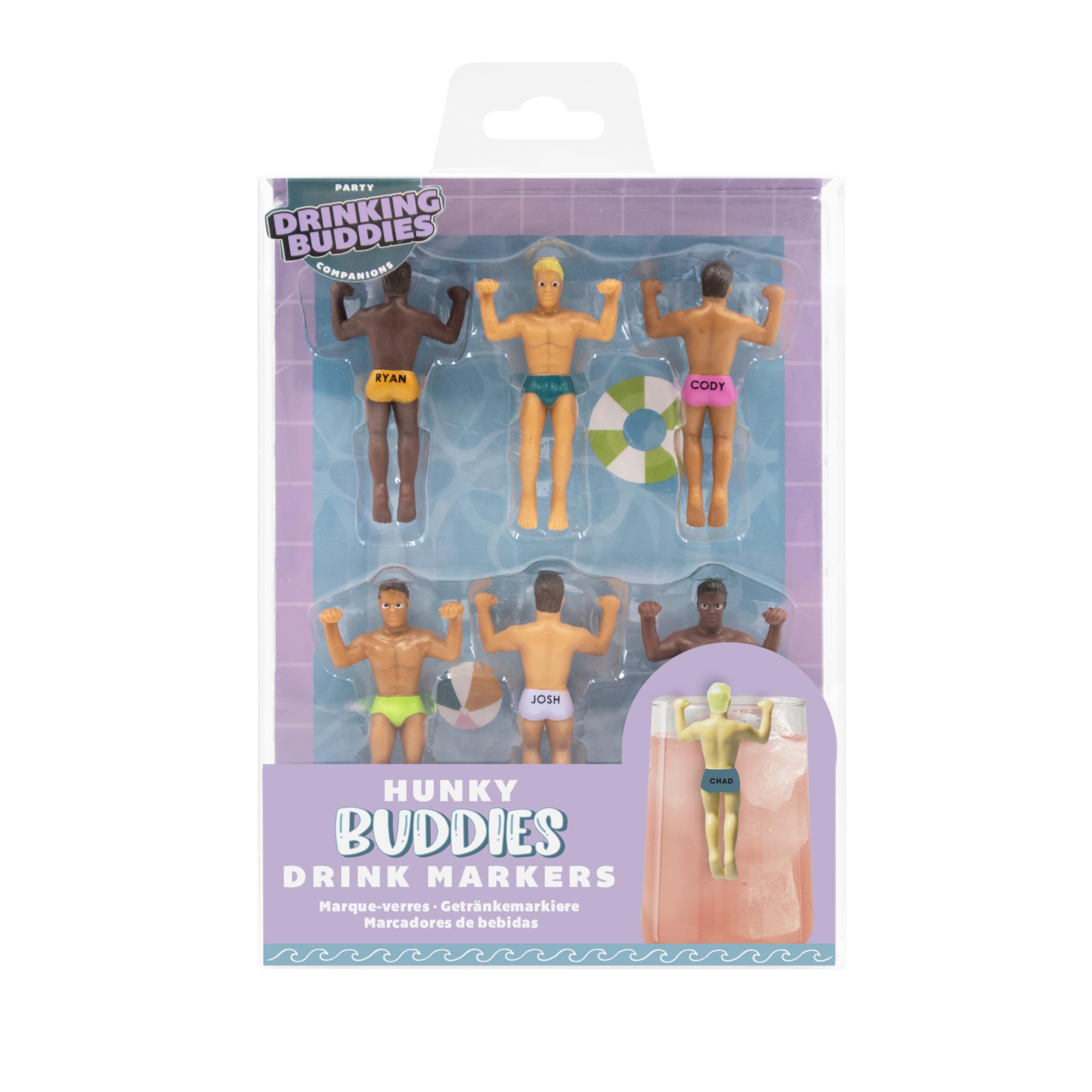 NPW Drinking Buddies start conversations and enhance party vibes.