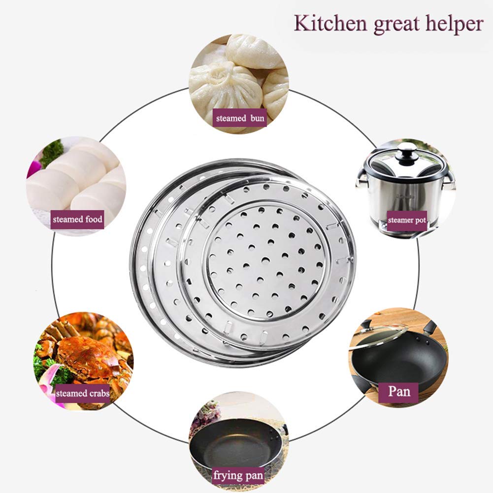 NRDBEEEC stainless steel rack withstands high heat for safe steaming and canning
