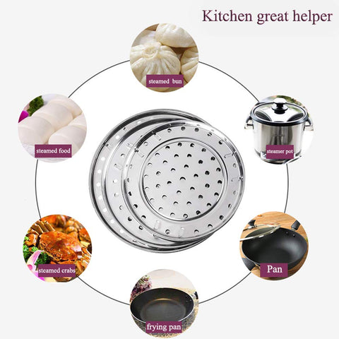 NRDBEEEC stainless steel rack withstands high heat for safe steaming and canning