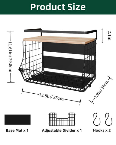 NRSVIAN top-view fridge bin enables quick finding produce